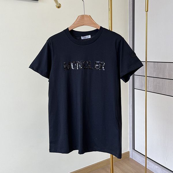 新色☆希少 モンクレール 偽物 ロゴ胸に刺繍Tシャツ 選べる3色 moz86999